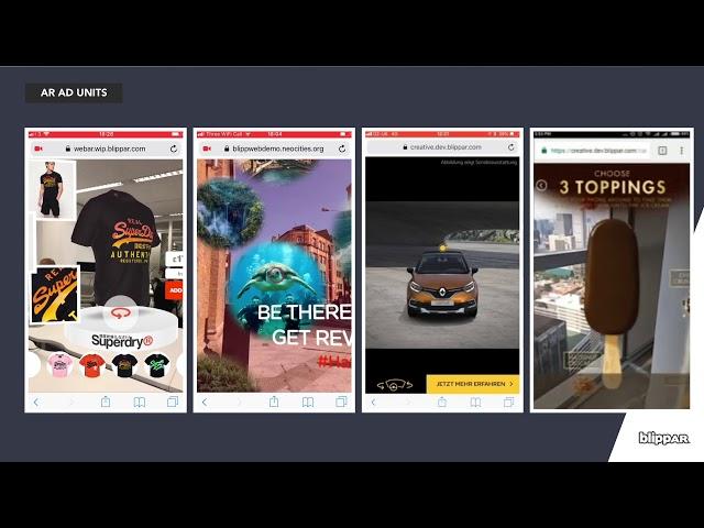 WebAR - Richer advertising using AR ad units