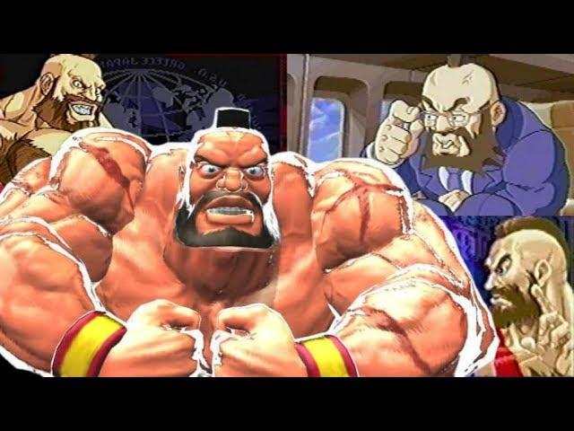 ZANGIEF Many super special moves (video game)