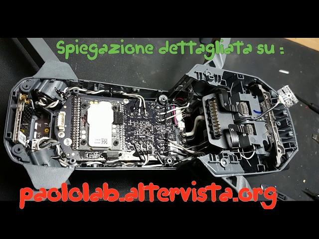 DJI Mavic Pro Calibrazione Sensori per errore Forward Vision Sensor Calibration Error