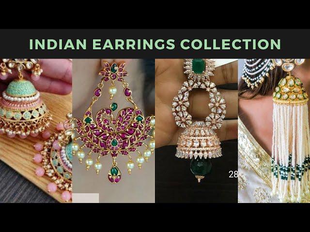 Ashkrit 5 heavy earrings jewellery colletion latest