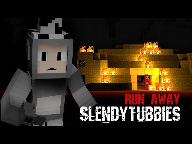 [Short-imation ]"RUN AWAY" Slendytubbies | Minecraft Music Video