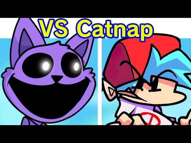 Friday Night Funkin' VS Catnap Week | Poppy Playtime Chapter 3 Smiling Critters (FNF Mod/VHS Horror)