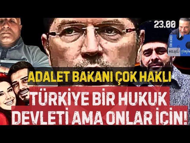 Adalet bakanı çok haklı #canlı #yılmaztunç #dilanpolat #halilkonakçı #tüsiad #adalet #haber