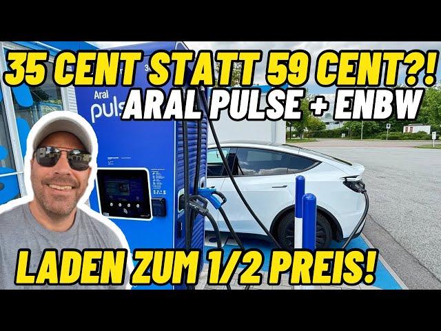 Lade Irrsinn bei Elektroautos! Aral Pulse + EnBw jetzt zum 1/2 Preis laden ohne Abo! So gehts….