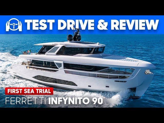 Driving Ferretti's RADICAL InFYnito 90 | Test Drive, Tour & Review