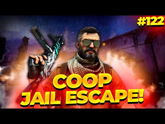 Coop Jail Escape! - Незаконченная легенда\Полное прохождение карты из мастерской CS:GO от Bloodearth