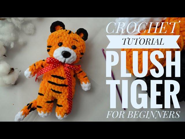 EASY CROCHET TIGER PATTERN | HOW TO CROCHET PLUSH TIGER | AMIGURUMI TUTORIAL | SYMBOL OF 2022