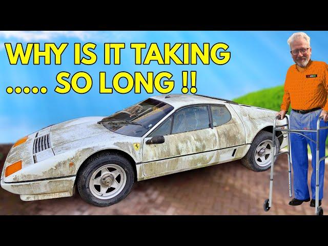 Barn Find Rare Ferrari 512BBi - The Problems With Doing a Nut and Bolt Restoration