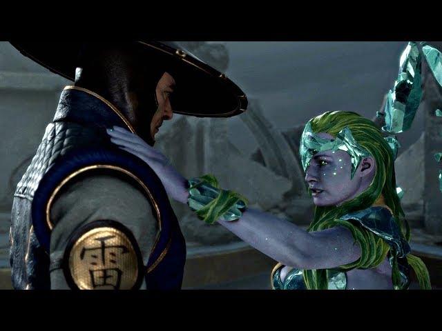 MORTAL KOMBAT 11 - Cetrion The Elder God Seducing Raiden (MK11 2019) PS4 Pro