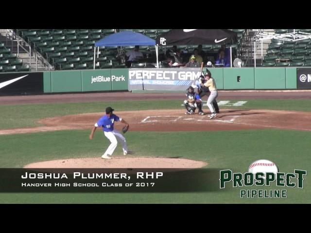 Joshua Plummer Prospect Video, RHP, Hanover High School Class of 2017