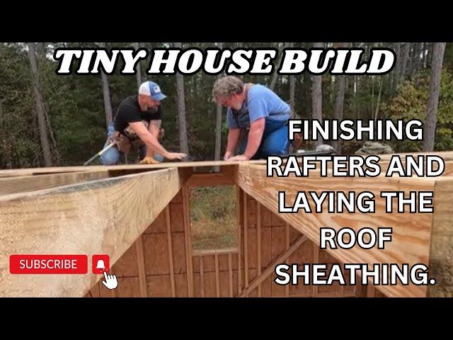 COUPLE BUILDS TINY HOUSE. Homesteading, DIY, Tiny House, Sawmill, Community, Self Built, Memories.