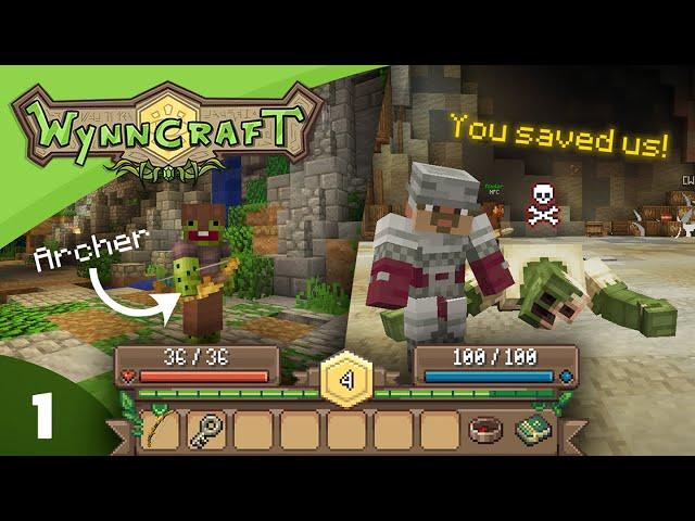 HOW IS THIS VANILLA MINECRAFT?! | Wynncraft Rekindled World Update |  #1