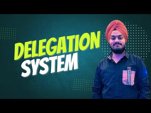 Automative Delegation System