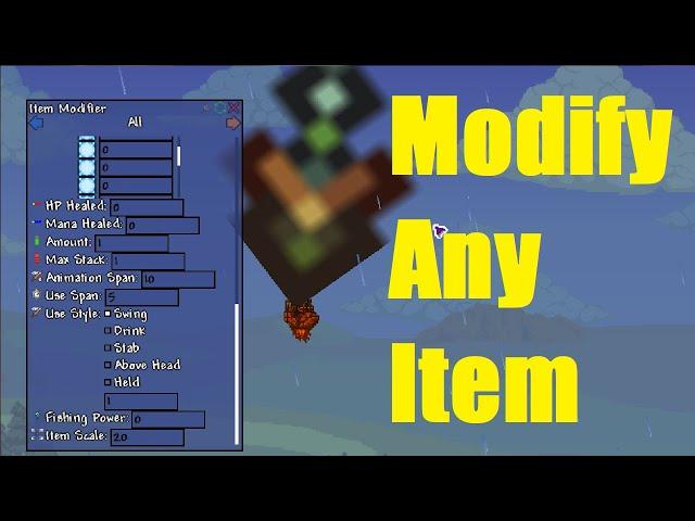 This Terraria Mod Is Game Changing! - Item Modifer Mod