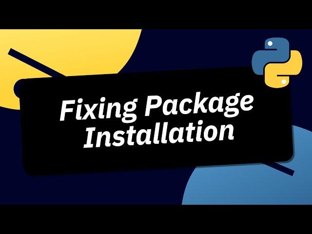 A Proposal to Fix the Confusing World of Python Package Installation