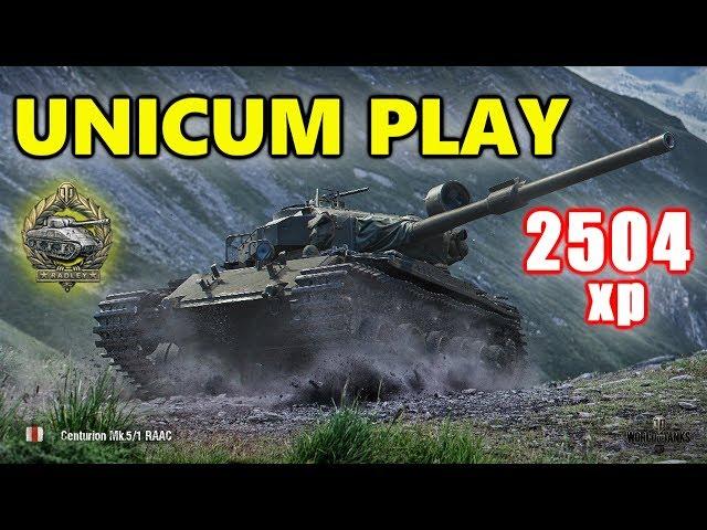 World of Tanks - Centurion Mk. 5/1 - 8K Damage 8 Kills - UNICUM PLAY! - 2504 Base xp