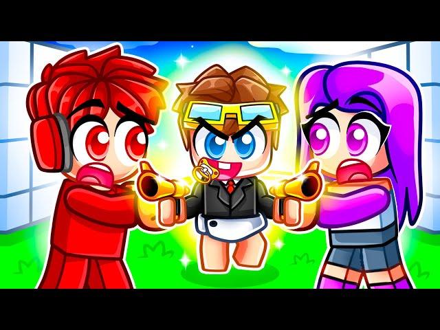 Playing as a BABY BODYGUARD in Roblox Rivals!