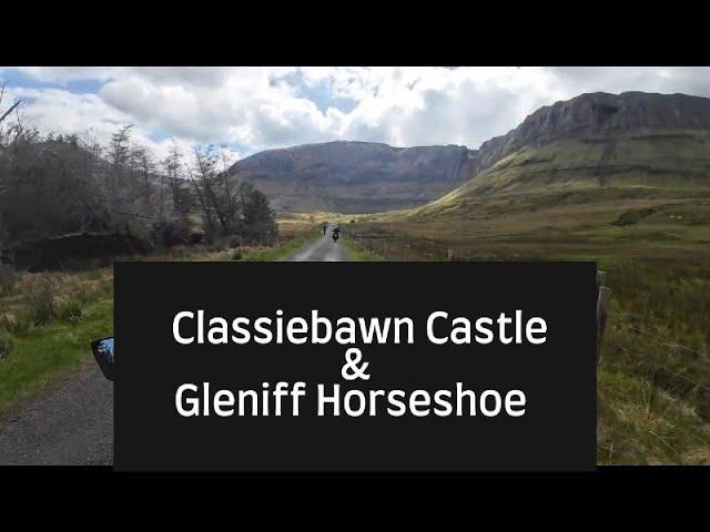 Classiebawn Castle, Gleniff Horseshoe and Sligo Abbey on a motorbike