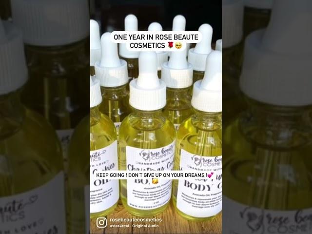 #entrepreneurmotivation ROSE BEAUTE COSMETICS MADE 5 FIGURES IN THE FIRST YEAR 
