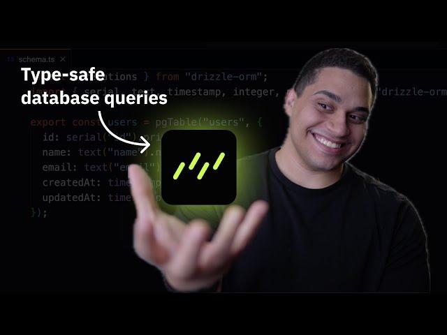 Learn Drizzle ORM in 13 mins (crash course)