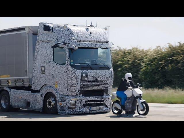 Mercedes Trucks and Buses - All 2024 Safety Systems TESTED!