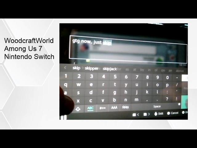 WoodcraftWorld Among Us 7 -  Nintendo Switch