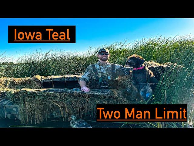 IOWA EARLY TEAL OPENER ON PUBLIC LAND 2024 (2 MAN LIMIT)