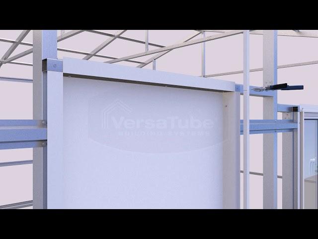 VersaTube Steel Garage Side Door Trim Animated Overview