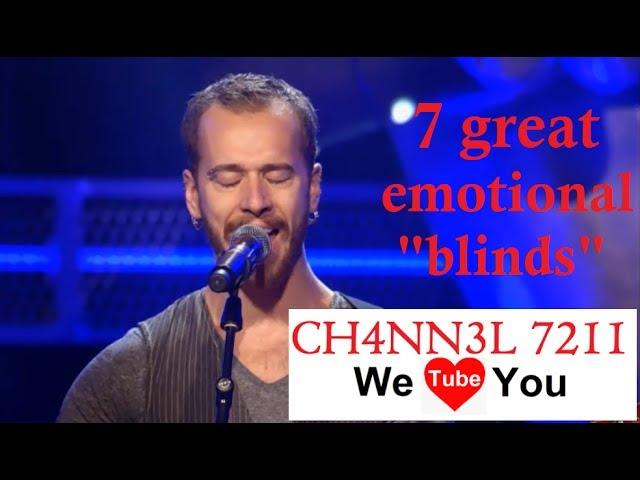 7 Great EMOTIONAL Blind Auditions The Voice Worldwide [V1.0]