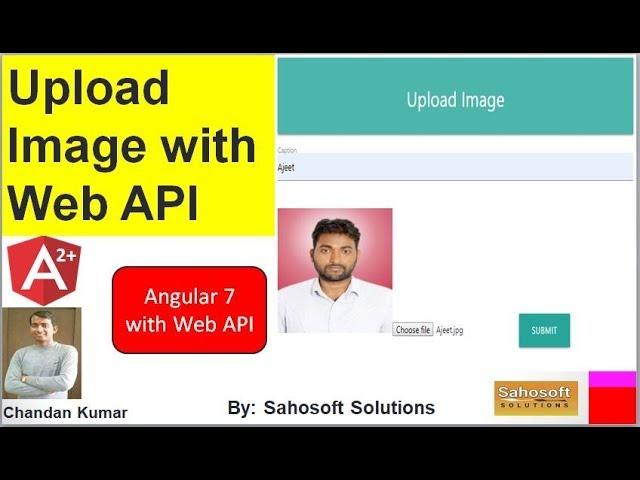 Upload Image With Web API in Angular 7 | Upload Image in Angular 7