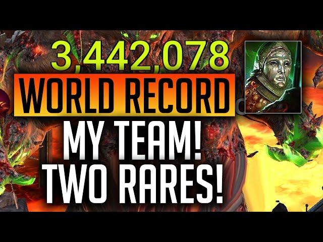 BUILDING THE TOTALLY INSANE WORLD RECORD CLAN BOSS TEAM WITH 2 RARE CHAMPIONS! feat MulletReaver