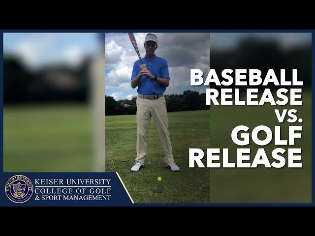 Baseball Release vs Golf Release