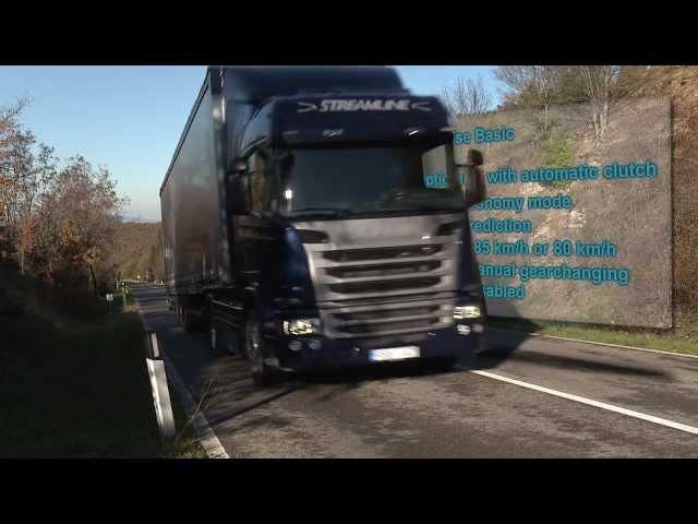 Scania Opticruise - performance modes