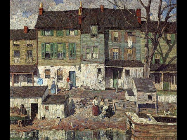 Robert Spencer (1879-1931) was an American painter & one of the Pennsylvania impressionists.