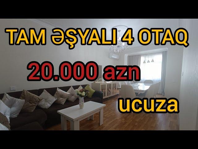 BU GECƏ BEH QOYTAM ƏŞYALI 100 KVADRAT 4 OTAQ#HAVAYI                             #mulkevalqısatqısı