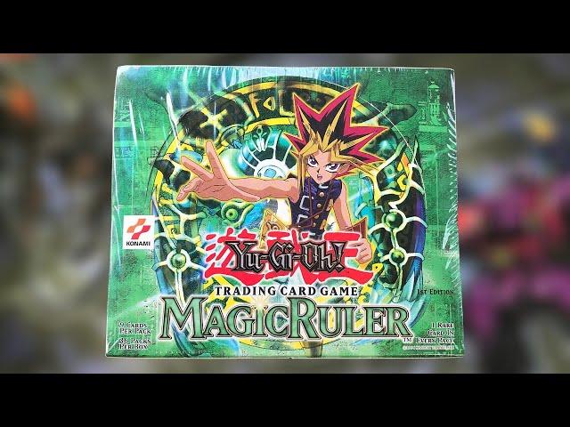 Opening 1st Edition Yugioh Cards From 2002! (Magic Ruler)