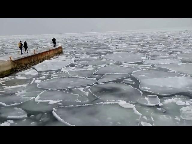 Море зимой, в Одессе!