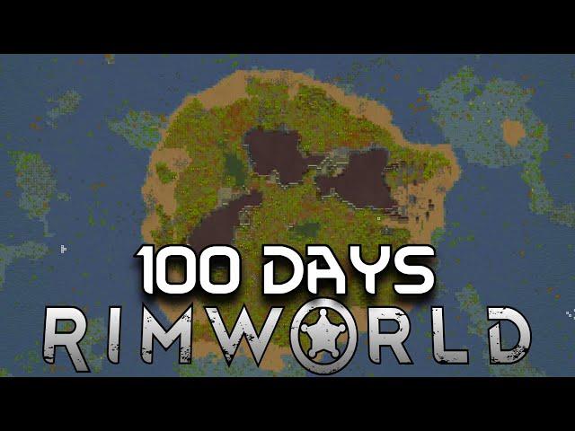 I Survived 100 Days on a Deserted Island in Rimworld