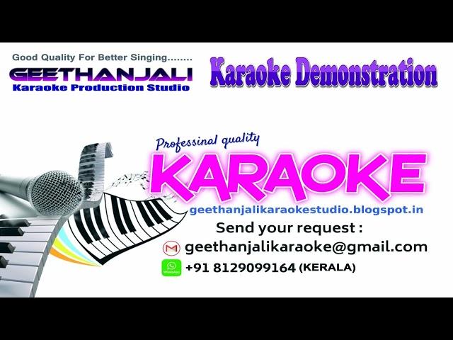 POOVE POOVE THAAZHAM POOVE KARAOKE ARM GEETHANJALI KARAOKE STUDIO