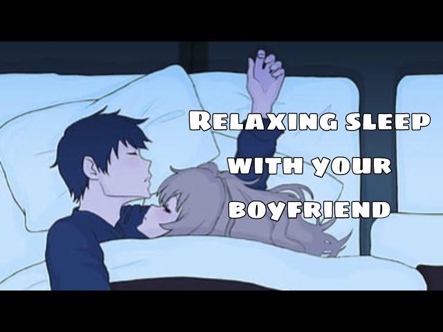 (ASMR) Relaxing with your boyfriend [M4F] (roleplay) |Sleepaid|