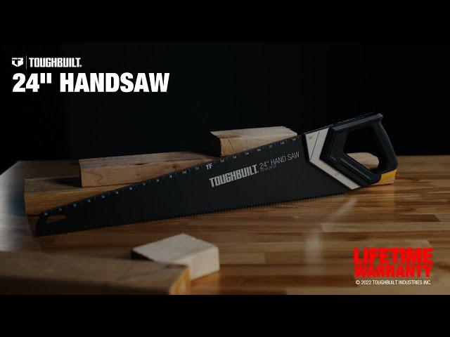 TOUGHBUILT 24-in Handsaw _ TB-H4-20-24