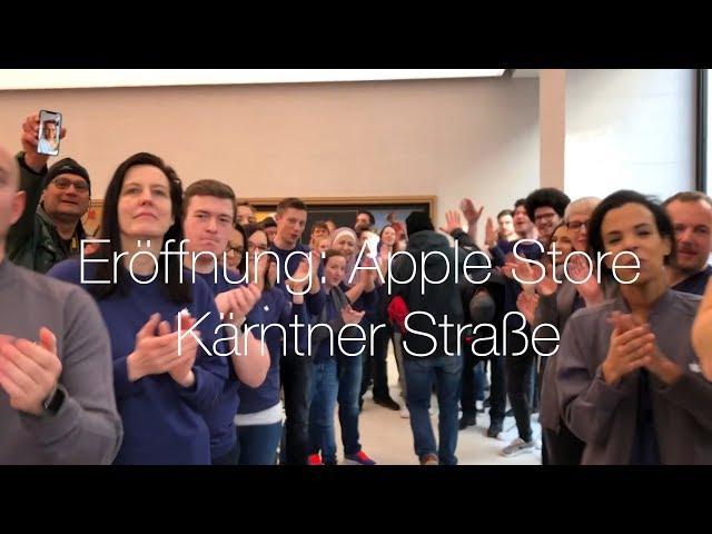 Eröffnung Apple Store Wien