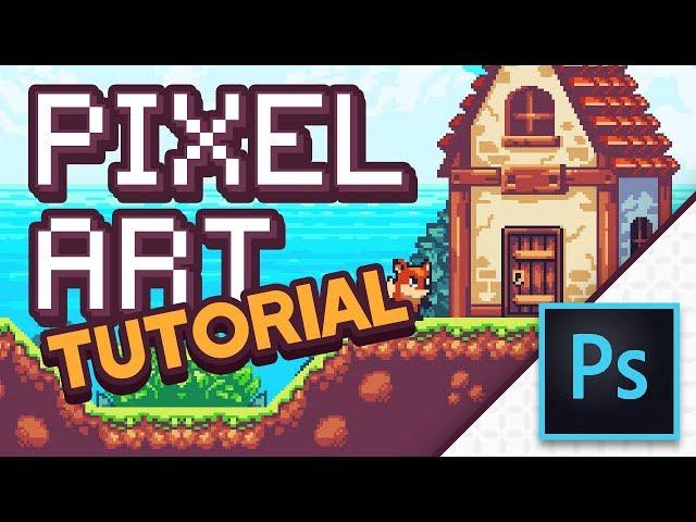 PIXEL ART in Photoshop (Tutorial)