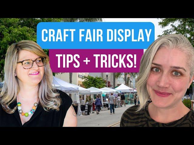 Craft show display ideas: How to make your craft fair booth look great!