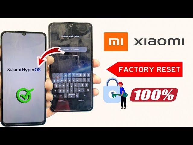 Xiaomi Redmi 13C hard reset screen lock