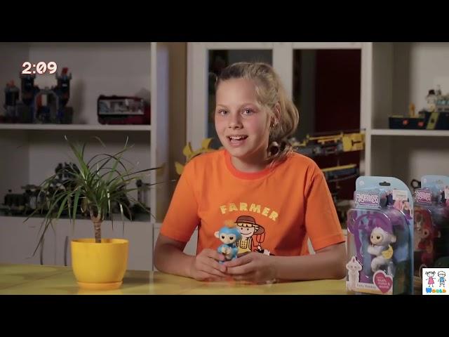 Fingerlings Monkey - интерактивная ручная игрушка обезьянка