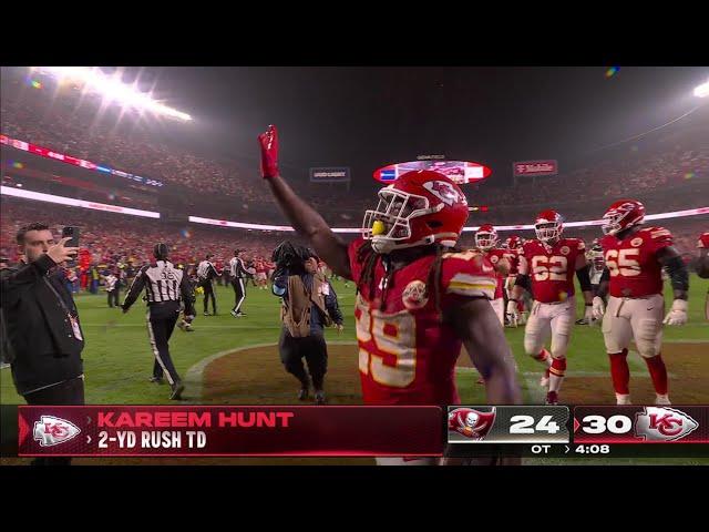 Walk-off TD! Hunt’s score in OT gives Chiefs win over Bucs