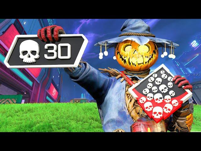 AMAZING 30 KILLS WITH BLOODHOUND - SOLO ENDING WAS HARD (Apex Legends Gameplay)