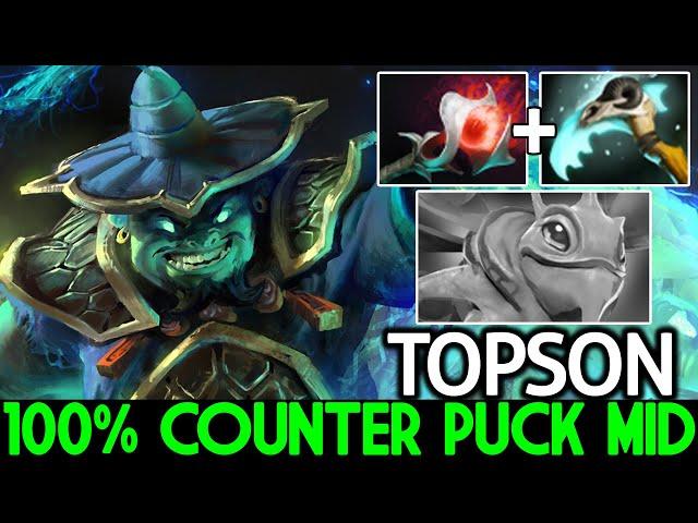 TOPSON [Storm Spirit] 100% Counter Puck Mid with Situational Build Dota 2