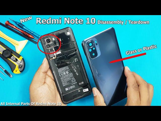 Redmi Note 10 Disassembly / Teardown | How to Open Redmi Note 10,Note 10 Pro & 10 Pro Max Back Panel